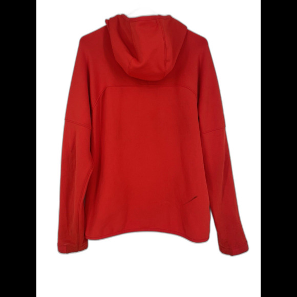 The North Face Men's Canyonlands High Altitude Tech Fleece Hoodie Red Full Zip - Picture 4 of 16